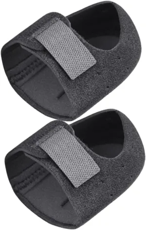 1 Pair Soft Heel Protector Wraps for Men Women Nonslip Cushioned Support for Cracked Heels Shock Absorbing Warm Ankle Sleeves for Sports Daily Use S