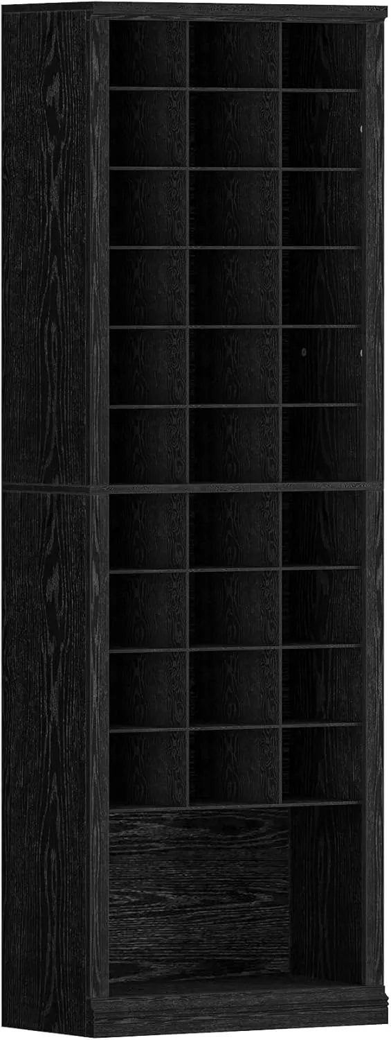 11-Tier Shoe Storage Cabinet, Free Standing Closet Organizers and Storage with 31 Open Cubbie, Space Saving Shoe Rack for Entryway, Bedroom, Black SR02004X