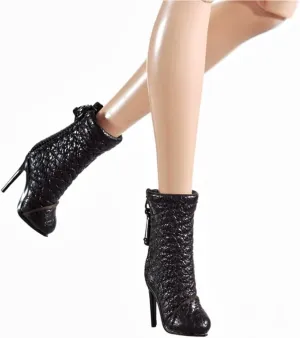 1/6 Scale Female Soldier Model Figure Doll Shoes Leather Short Boots 06E1 for 12" Movable Doll Action Figure，Doll Miniatures Accessories Doll
