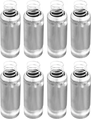8 Pcs Spark Plug Wire Metal Heat Shield Kit Fit for Chevy 5.3L 6.0L 6.2L 7.0L V8 All GM LS LSX LS1 LS2 LS3 LS6 LS7 LS/LT-Series Engine 2004-2019