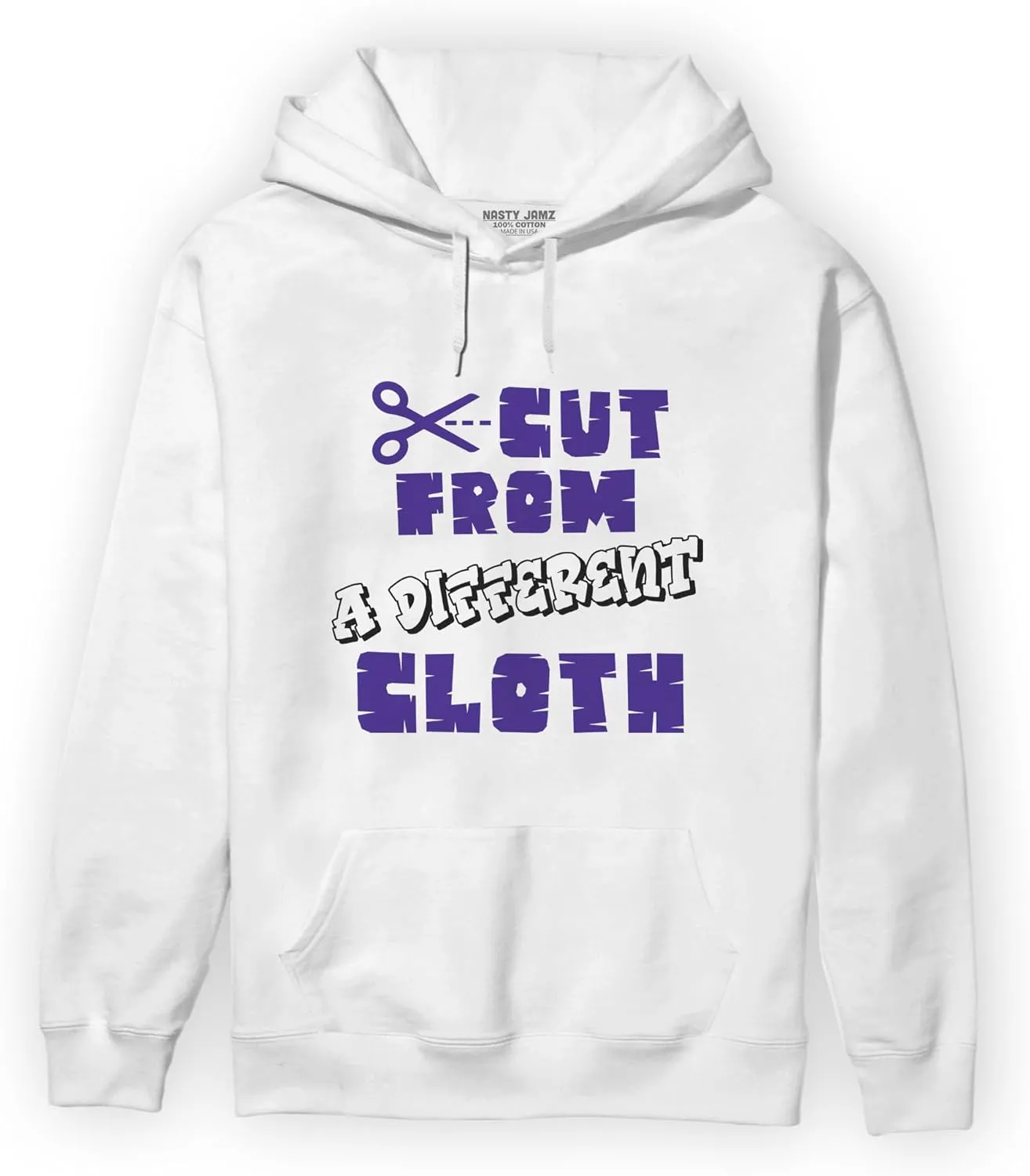 A Different Cloth Hoodie To Match 12s Field Purple - Sneaker Matching Shirt, Unisex Hoodies Match Sneakers, Urban Streetwear Clothing, Sneaker Graphic Hoodie Design Printed