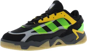 adidas Mens Niteball 2.0 Jamaica Mid Shoes, Black Signal Green
