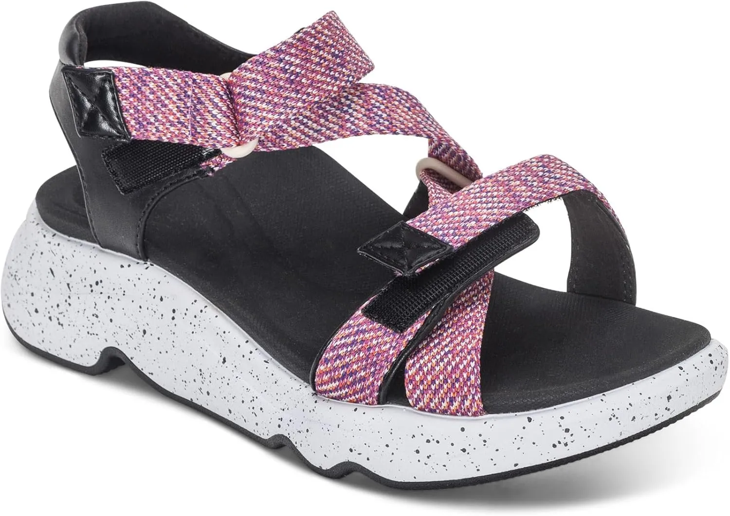 Aetrex Marz Adjustable Orthopedic Arch Water-Friendly Sports Sandals for Women