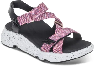 Aetrex Marz Adjustable Orthopedic Arch Water-Friendly Sports Sandals for Women