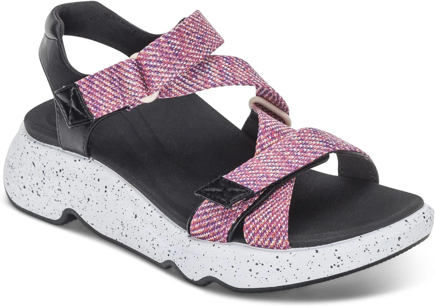 Aetrex Marz Adjustable Orthopedic Arch Water-Friendly Sports Sandals for Women