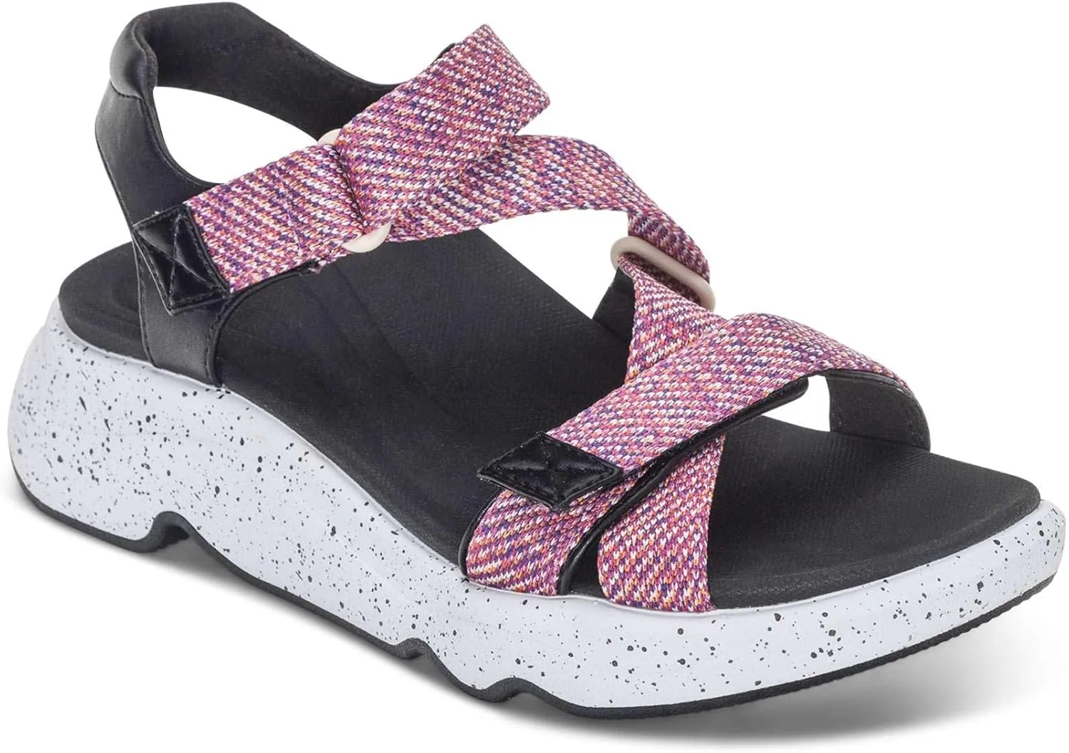 Aetrex Marz Adjustable Orthopedic Arch Water-Friendly Sports Sandals for Women
