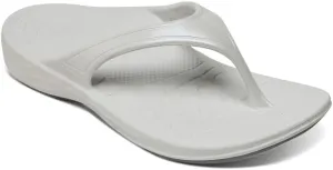 Aetrex Women's Fiji Orthopedic Arch Support Flip Flops - Water-Friendly Metatarsal Soft Toe Post Flip Flops Sandals
