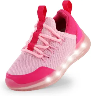 AMZZPIK LUMIKICK Light Up Shoes for Boys Girls Kids Tennis Sneakers Walking Led Glow Shoe for Toddler