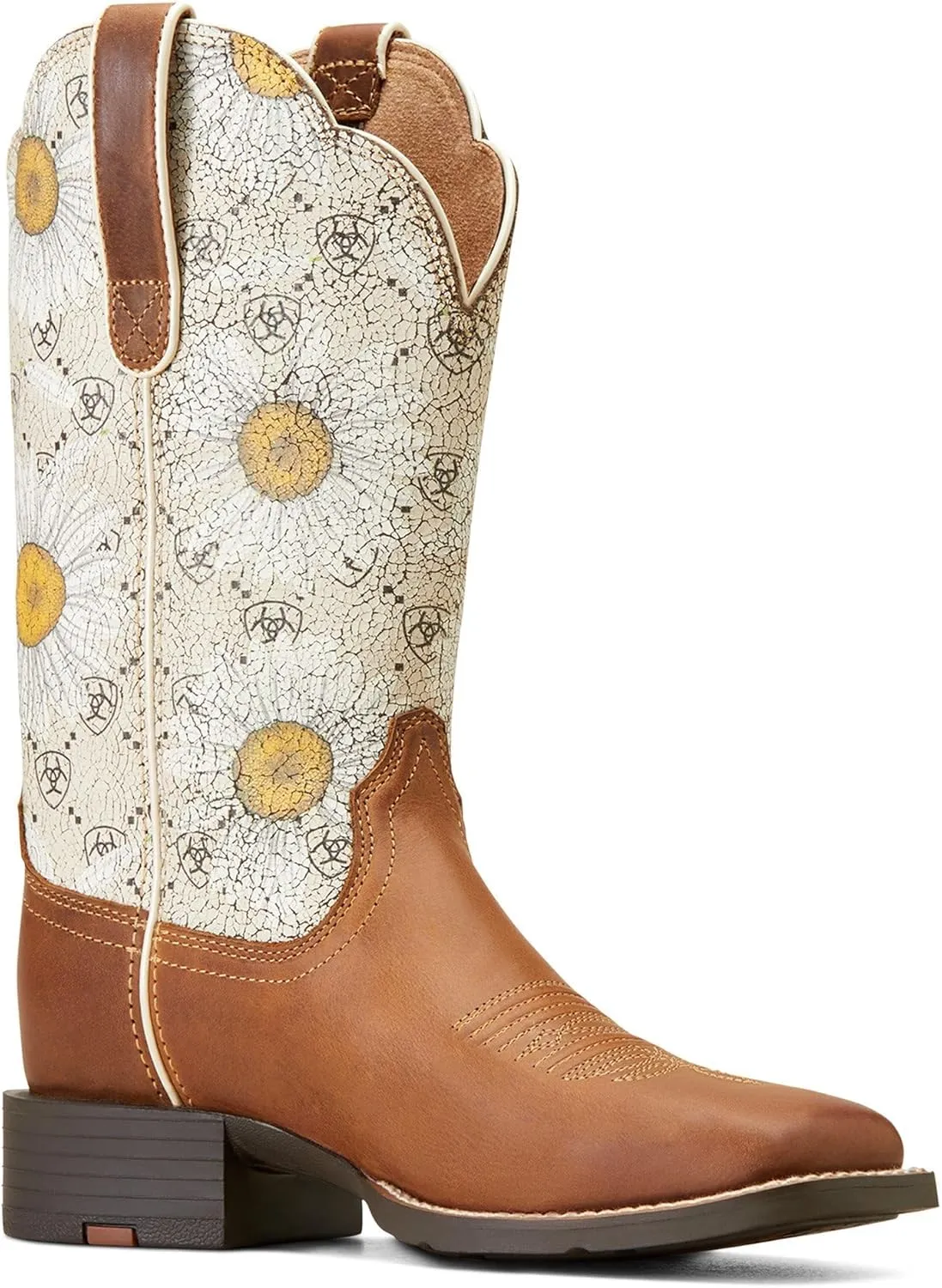 Ariat Women's Round Up Wide Square Toe Western Boot