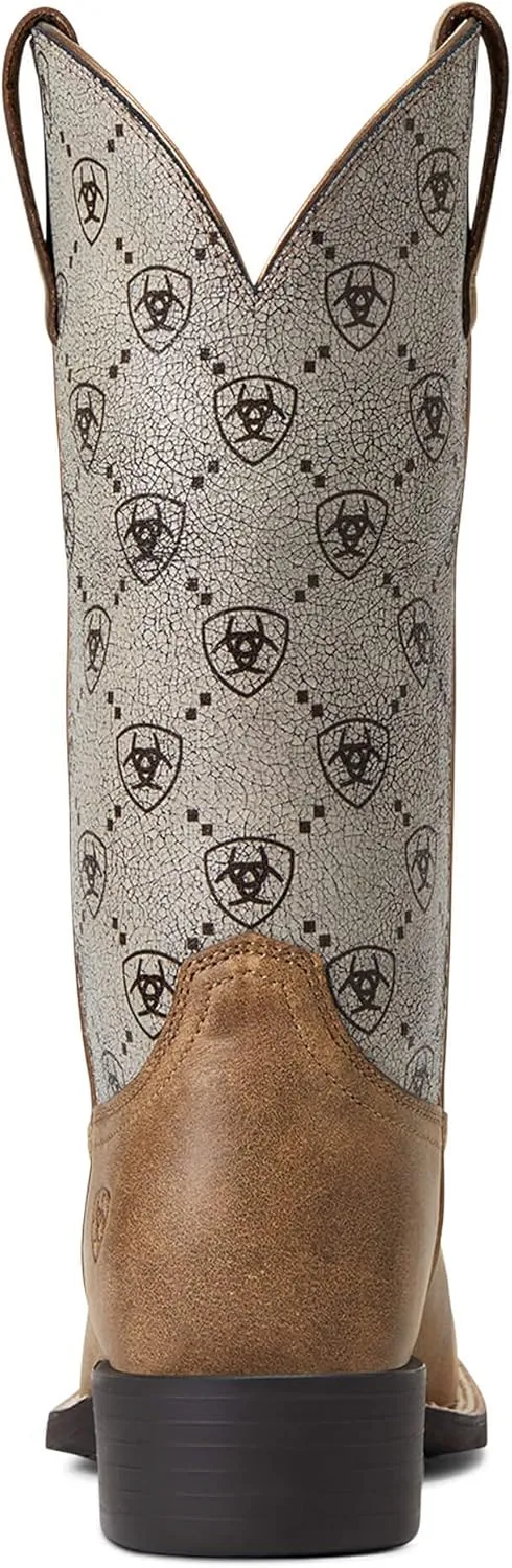 Ariat Women's Round Up Wide Square Toe Western Boot