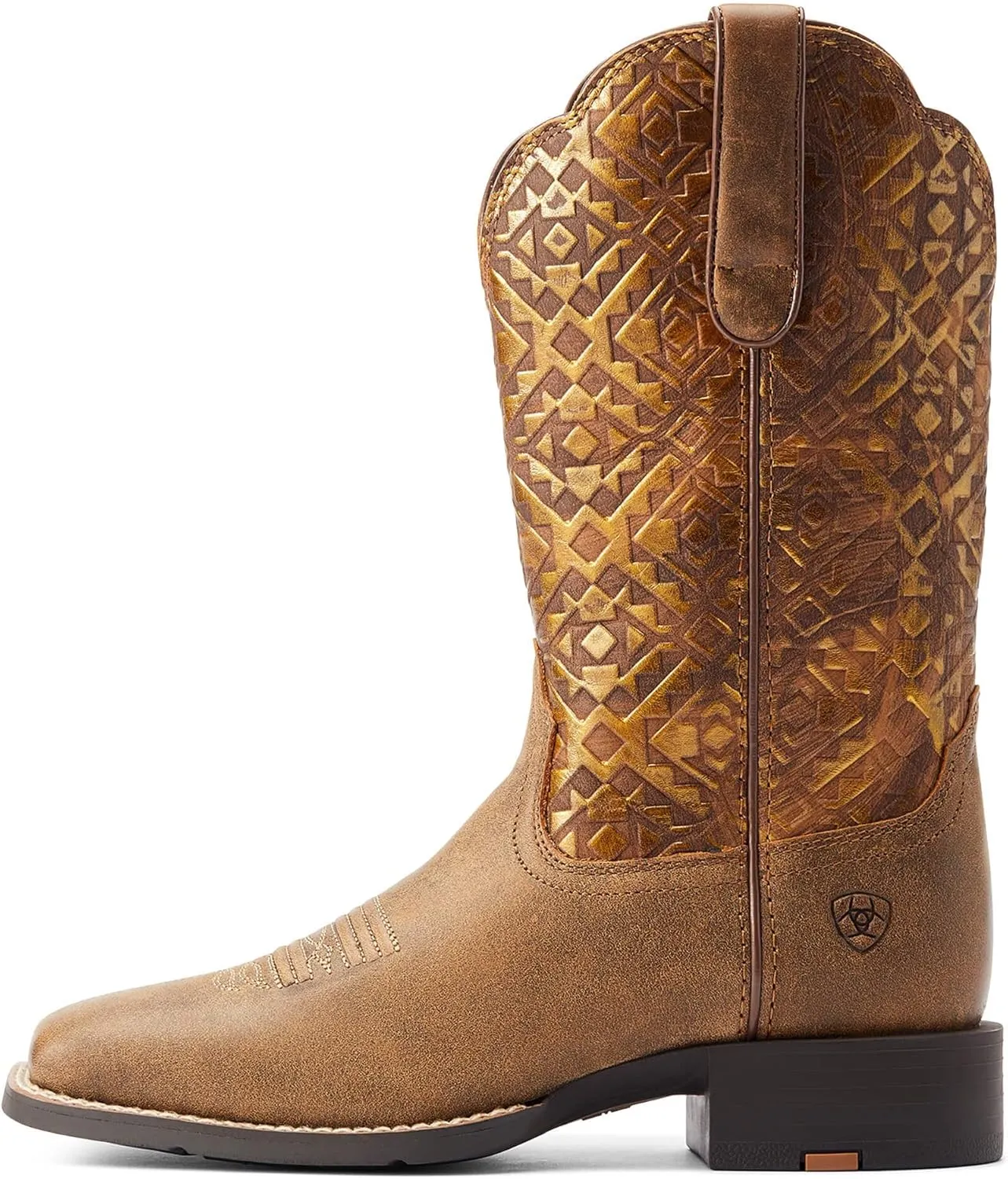 Ariat Women's Round Up Wide Square Toe Western Boot