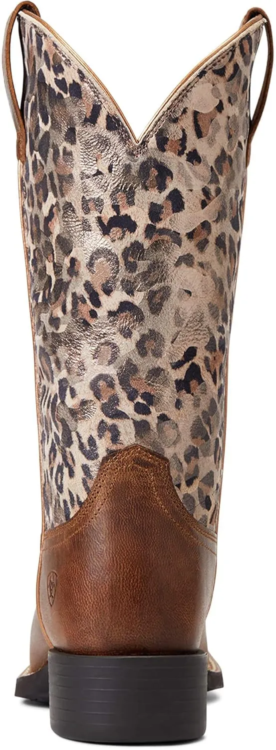 Ariat Women's Round Up Wide Square Toe Western Boot