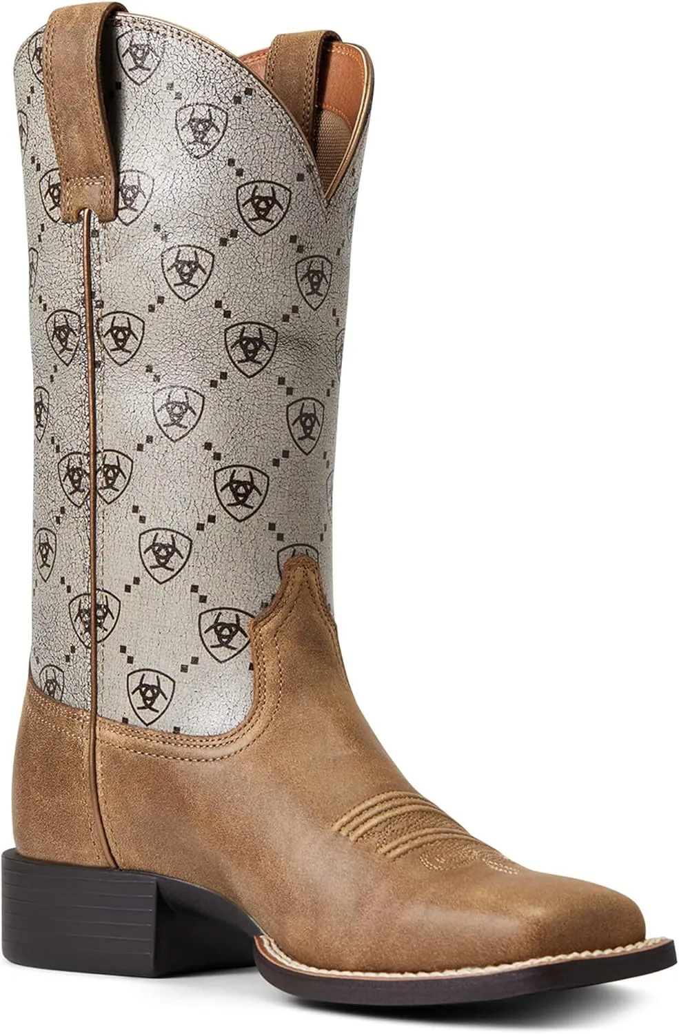 Ariat Women's Round Up Wide Square Toe Western Boot