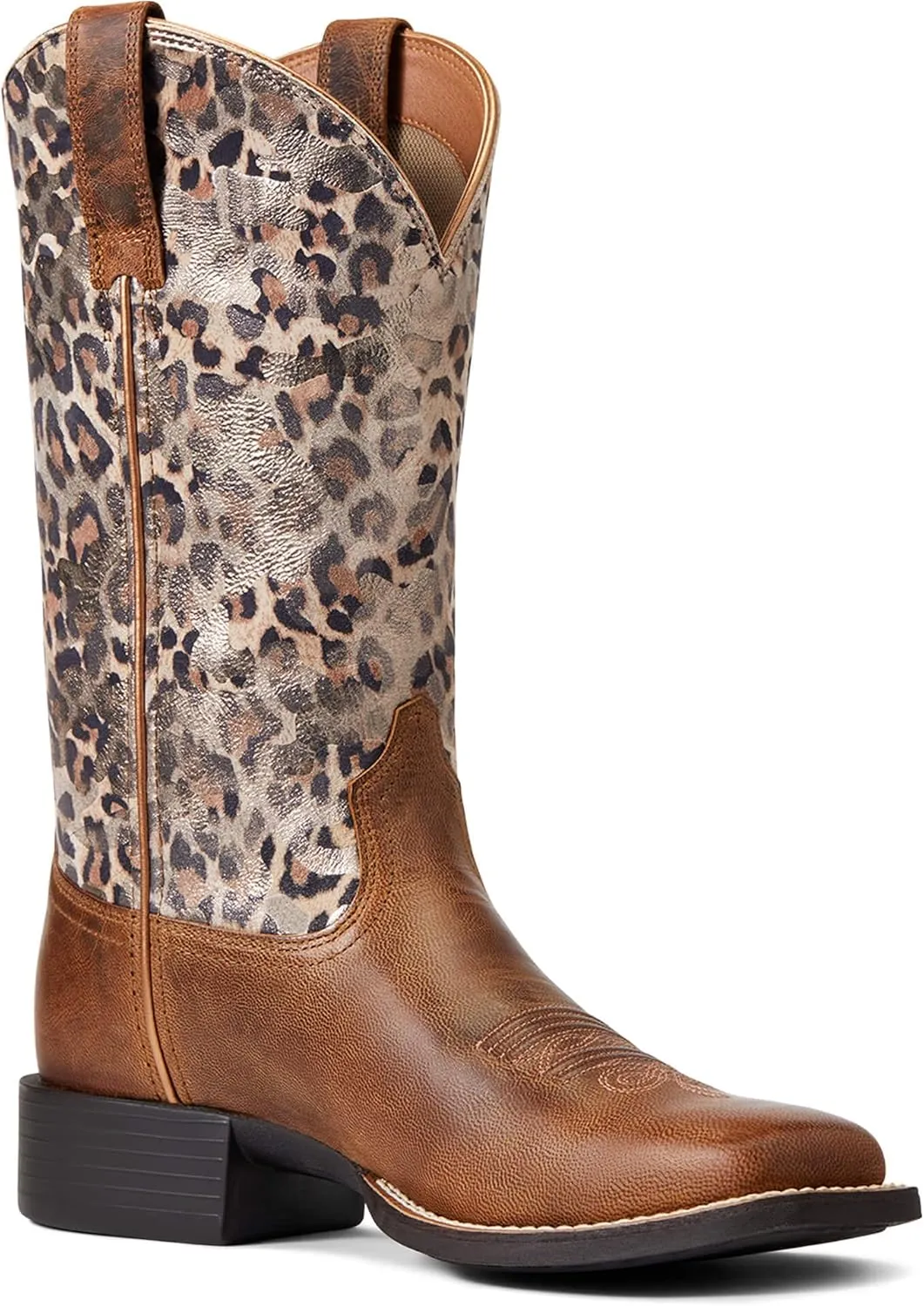 Ariat Women's Round Up Wide Square Toe Western Boot