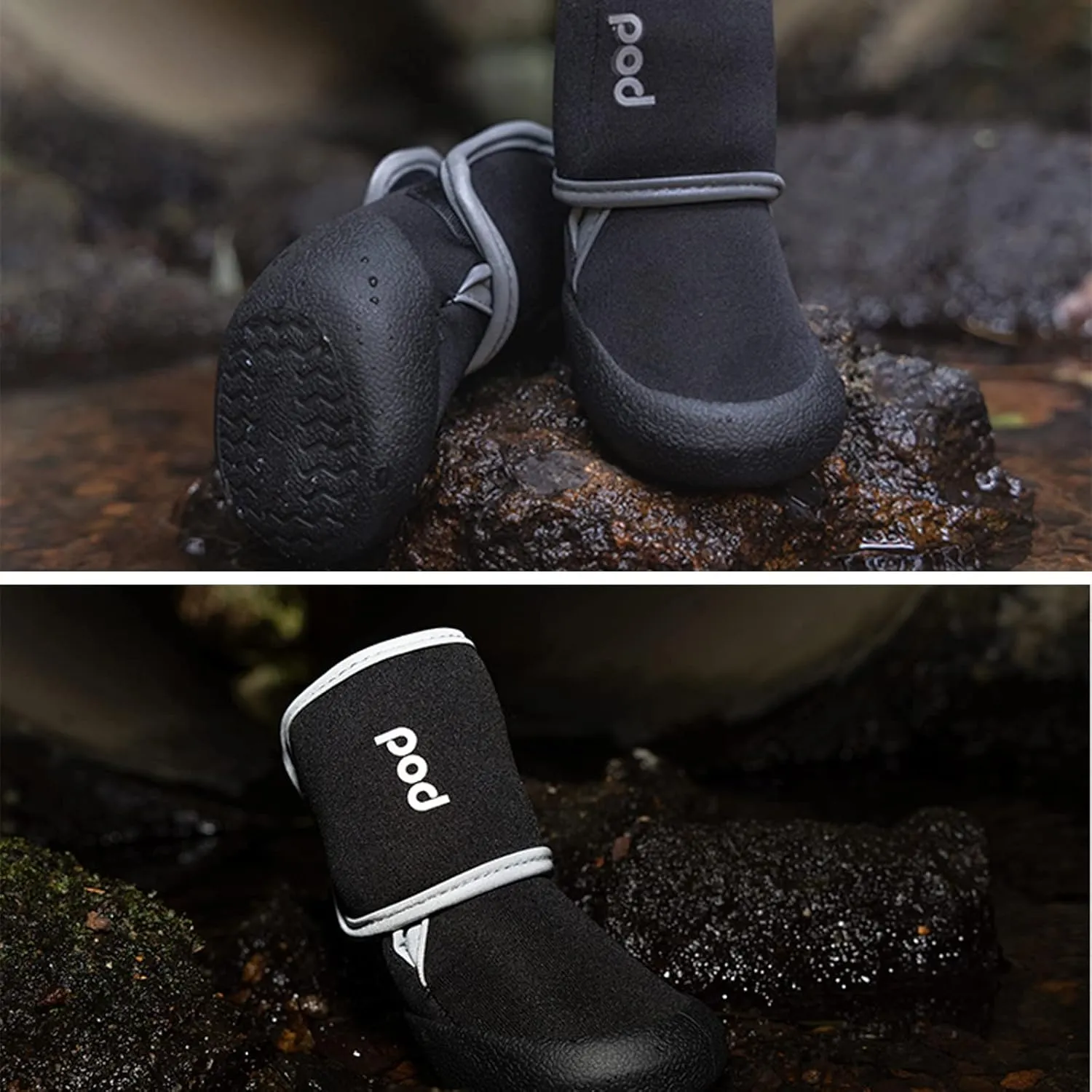 Avaner Dog Shoes Grip Socks 4 Pcs Anti-Slip Paw Protector with Adjustable Straps for Small Medium Dogs