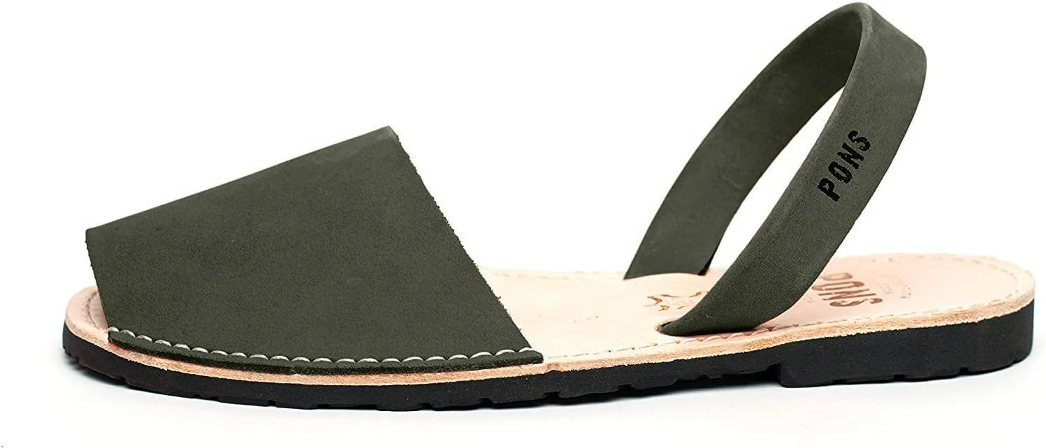 Avarca Pons Classic Women Sandals - Black - 10