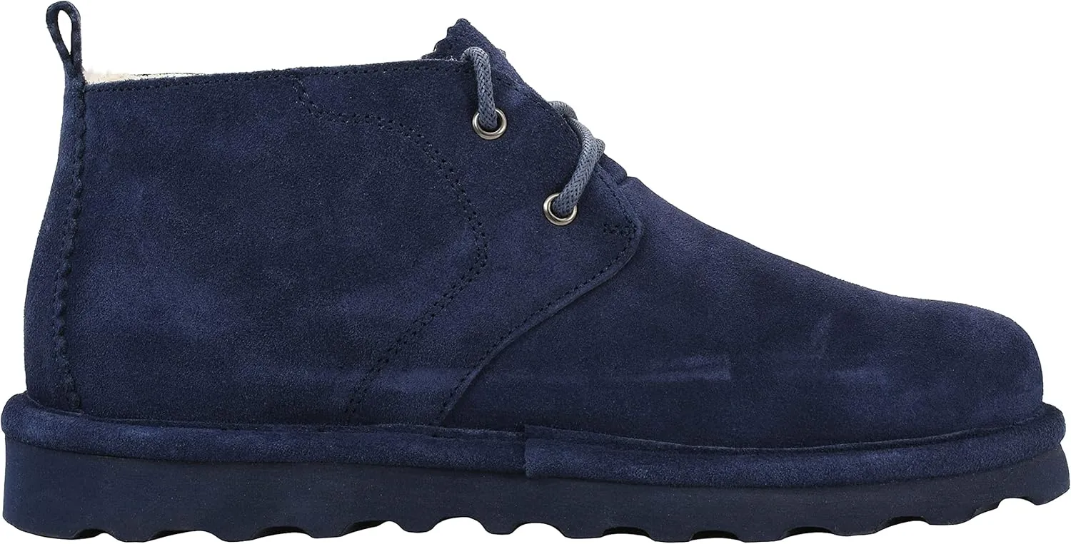BEARPAW Womens Skye Suede Ankle Chukka Boots