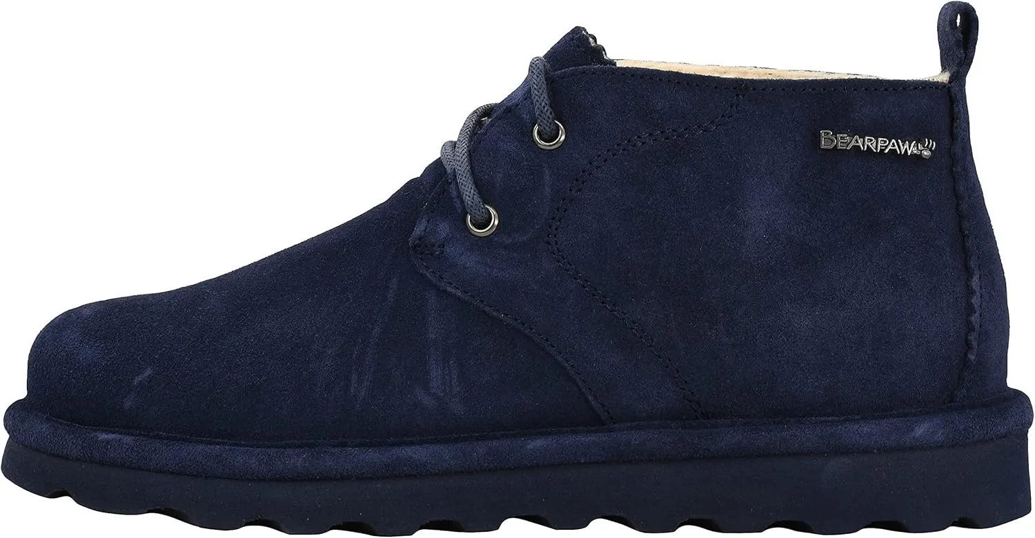 BEARPAW Womens Skye Suede Ankle Chukka Boots