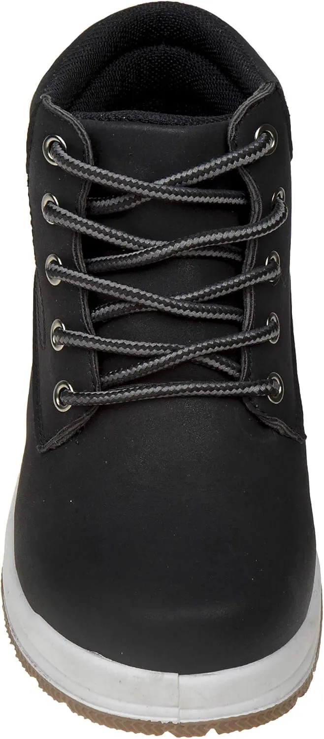 Beverly Hills Polo Club Boy's Lace-up Casual Dress Shoes, High Top Boots (Toddler-Big Kid)