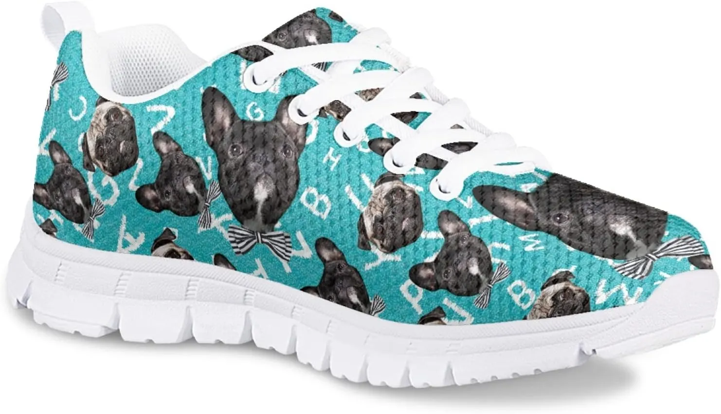 Boys and Girls Cute Cat Dog Print Running Tennis Shoes School Daily Casual Sneakers