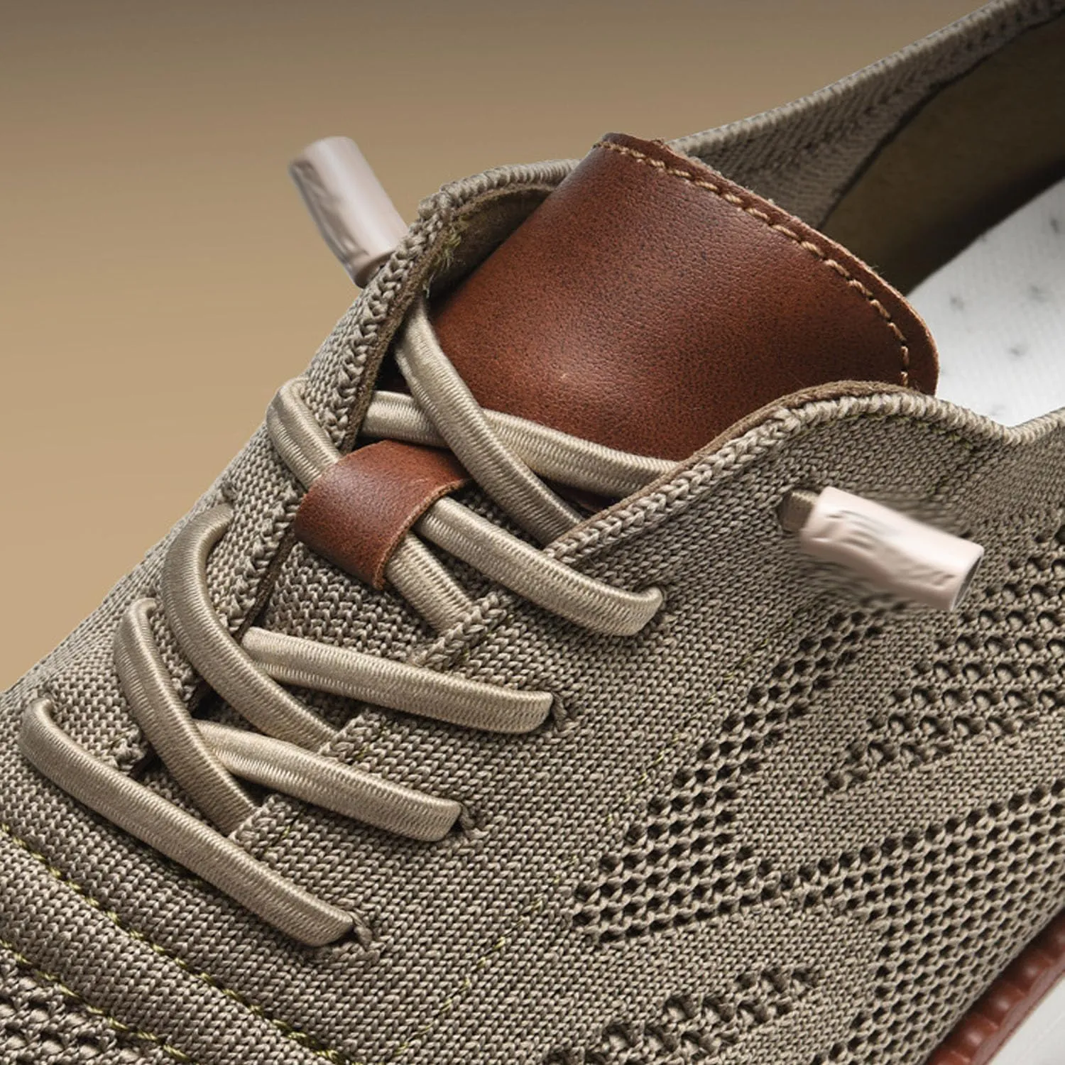 Breeze Men's Urban Ultra Comfortable Mesh Dress Sneakers - Business Casual Walking Shoes (Khaki,11)