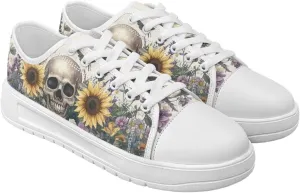 Canvas Shoes for Women Classic Mesh Breathable Lightweight Non-Slip Sneakers Slip On Tennis Walking Shoes US 5.5-13.5