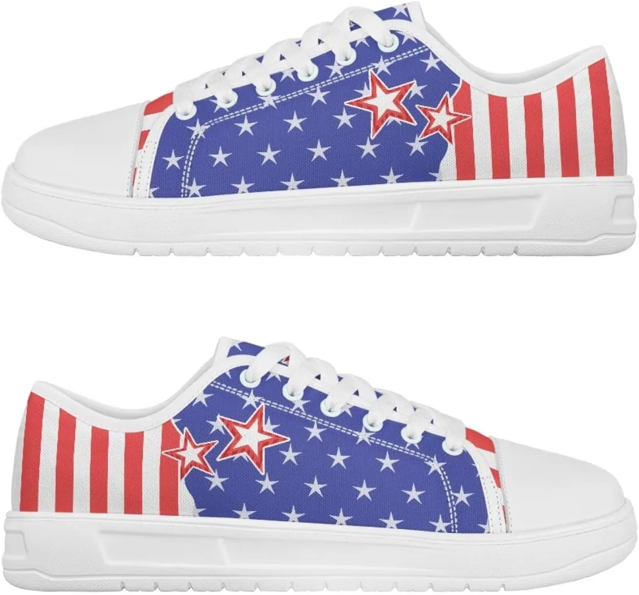Canvas Shoes for Women Low Top Lace Up Tennis Shoes Girls Fashion Comfortable Sneakers Classic Casual Sneakers
