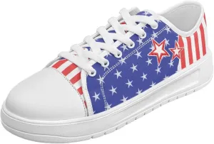 Canvas Shoes for Women Low Top Lace Up Tennis Shoes Girls Fashion Comfortable Sneakers Classic Casual Sneakers