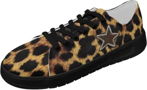 Canvas Shoes Lace-Up Low Top Sneakers Womens Fashion Casual Shoes Walking Comfortable Platform Canvas Sneakers