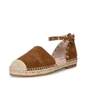 Chestnut Customizable Toe Ankle Metallic Strap Embellished Rounded Alissa Best-selling collection Madden Flats Steve