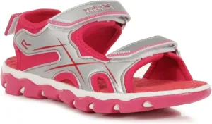 Childrens/Kids Kota Drift Sandals (13 Little Kid) (Silver/Duchess Pink)