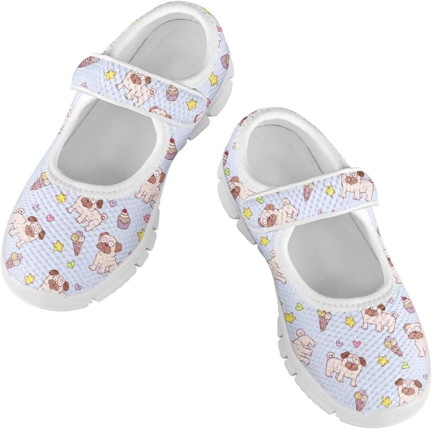 Coloranimal Mary Jane Shoes for Girls Princess Shoes Ballet Flats Girls Dress Shoes Single Buckle Uniform Shoes Casual Mary Jane Flats