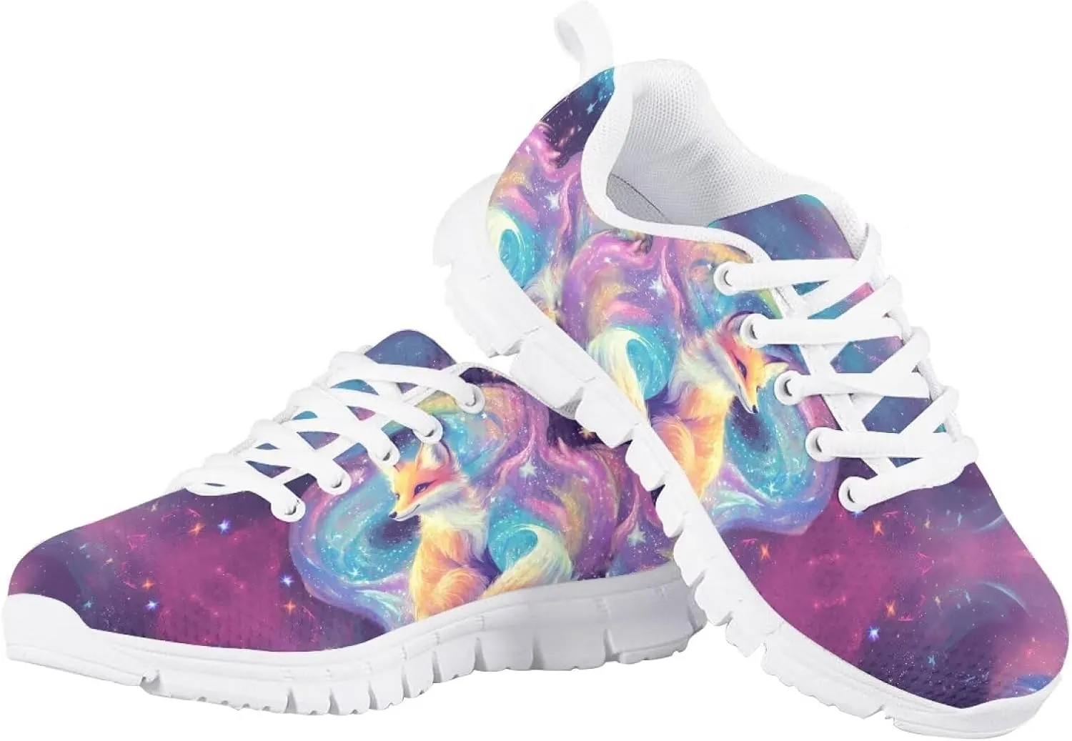 Cute Axolotl Girls Running Shoes Trendy Sneakers for Kids Athletic Shoes