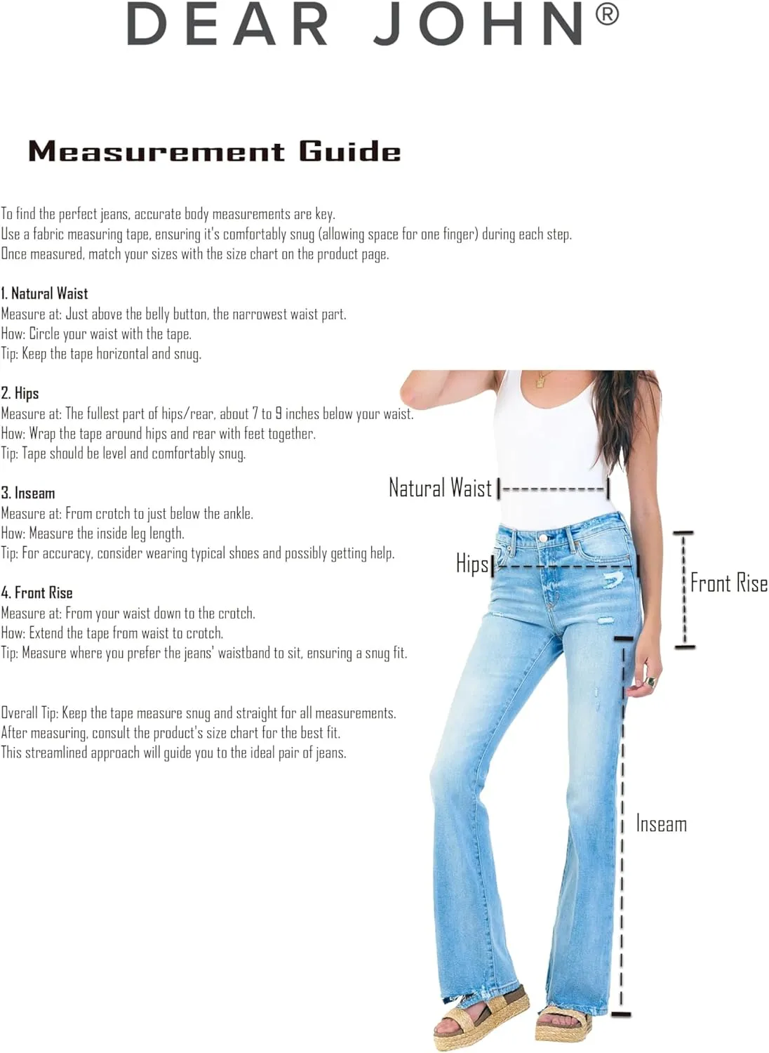 DEAR JOHN Gisele Women's Skinny Jeans Mid Rise Mid-Waisted Classic Comfort