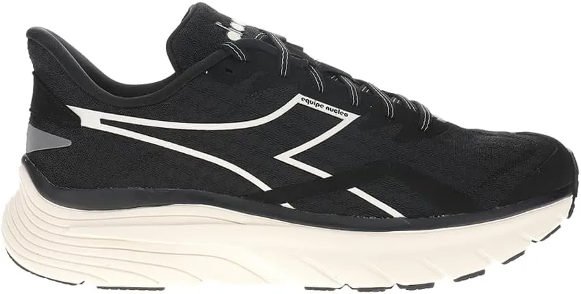 Diadora Mens Equipe Nucleo Running Sneakers Shoes - Black - Size 9.5 M