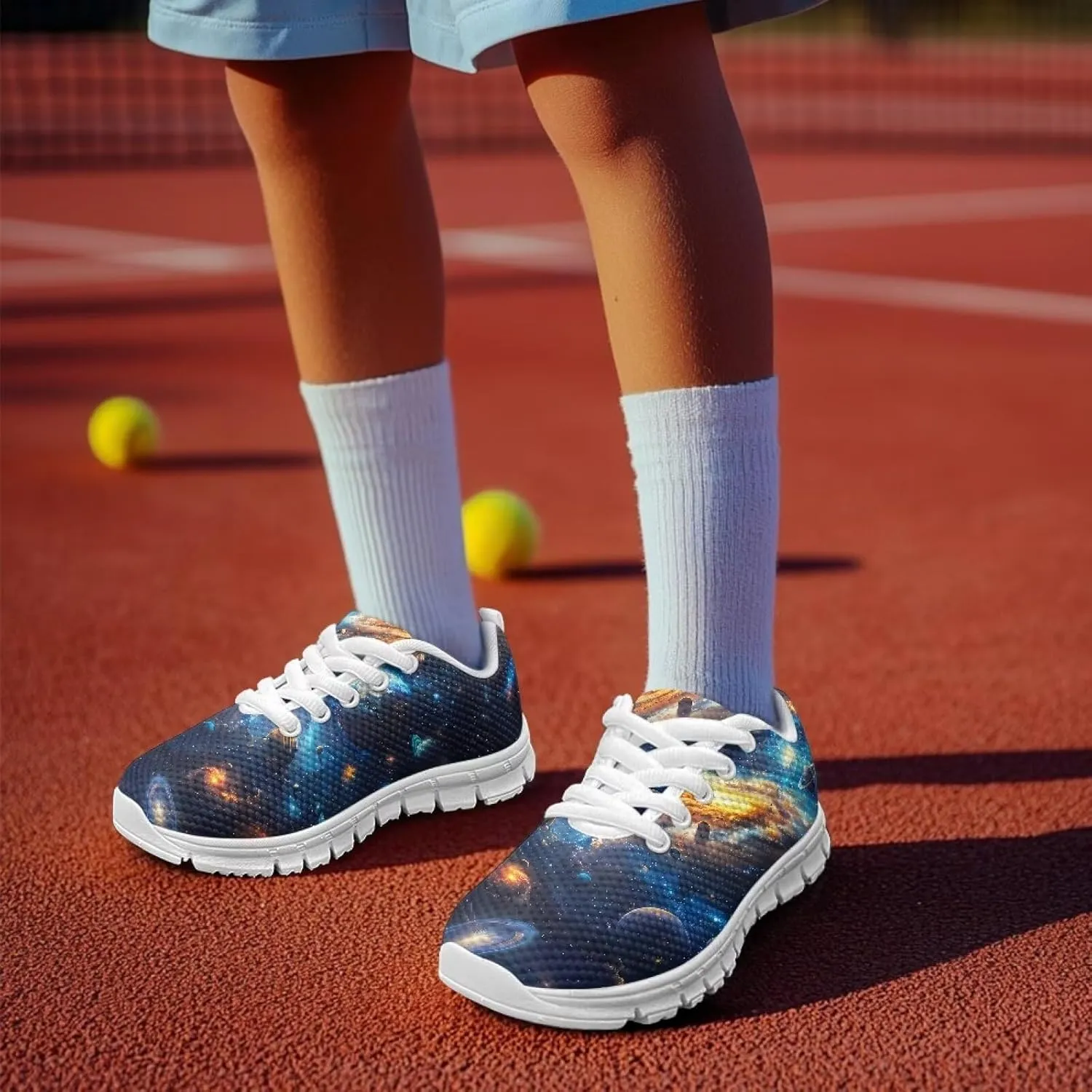 Doojoayie Trendy Tennis Sneakers for Boys Back to School Shoes Casual Active Play