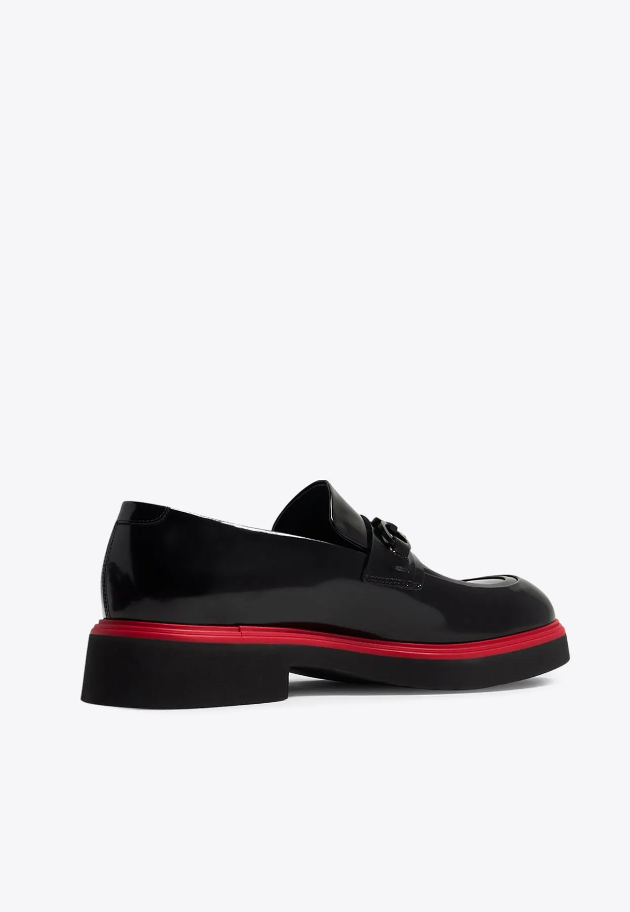 Fiorello Shiny Leather Loafers