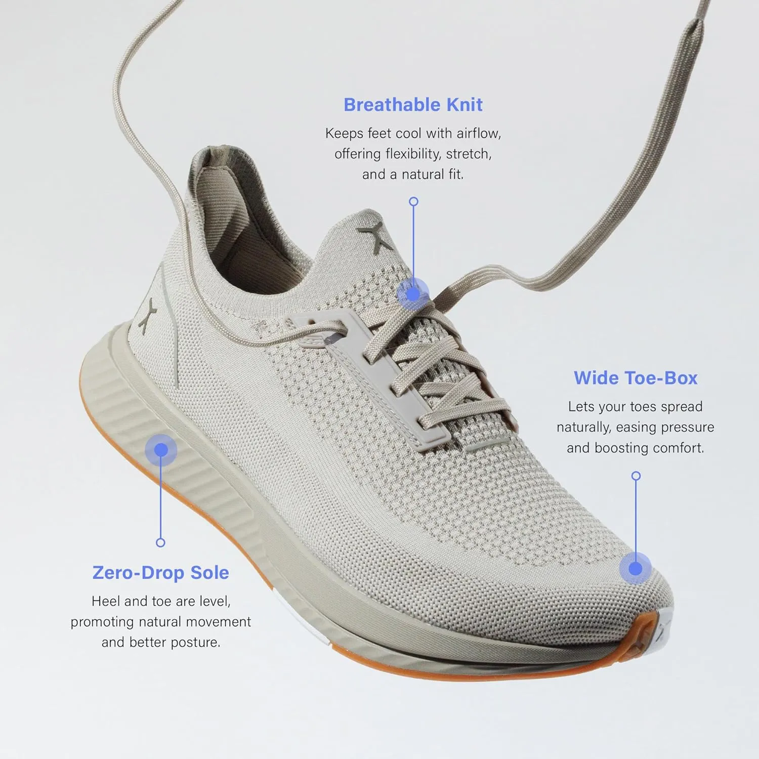 FLUX FOOTWEAR Adapt Runners for Women and Mens Barefoot Minimalist Shoes – Wide Toe Box, Zero Drop Sole, Lightweight & Flexible, Perfect for Walking, Running and Everyday Comfort