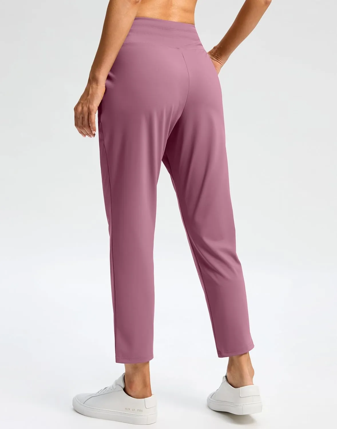G Gradual Women's Pants High Waisted Ankle Pants 2 Pockets 7/8 Sweatpants for Golf Athletic Travel Casual Lounge