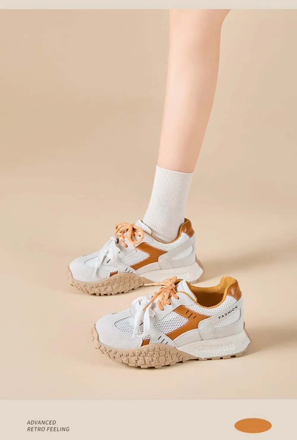Geerta Cutecore Dad Shoes Y2K Kawaii Sneakers Casual Tennis Gym Fitness Outdoor Hiking Comfortable Chunky Platform for Women Trendy Preppy Back to School Gift for Girls Granddaughter Travel Outfits
