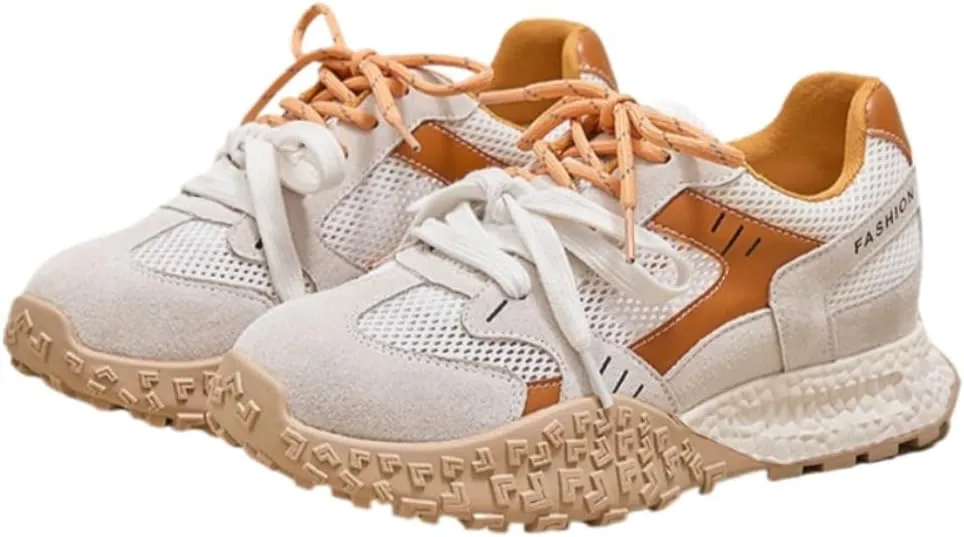 Geerta Cutecore Dad Shoes Y2K Kawaii Sneakers Casual Tennis Gym Fitness Outdoor Hiking Comfortable Chunky Platform for Women Trendy Preppy Back to School Gift for Girls Granddaughter Travel Outfits