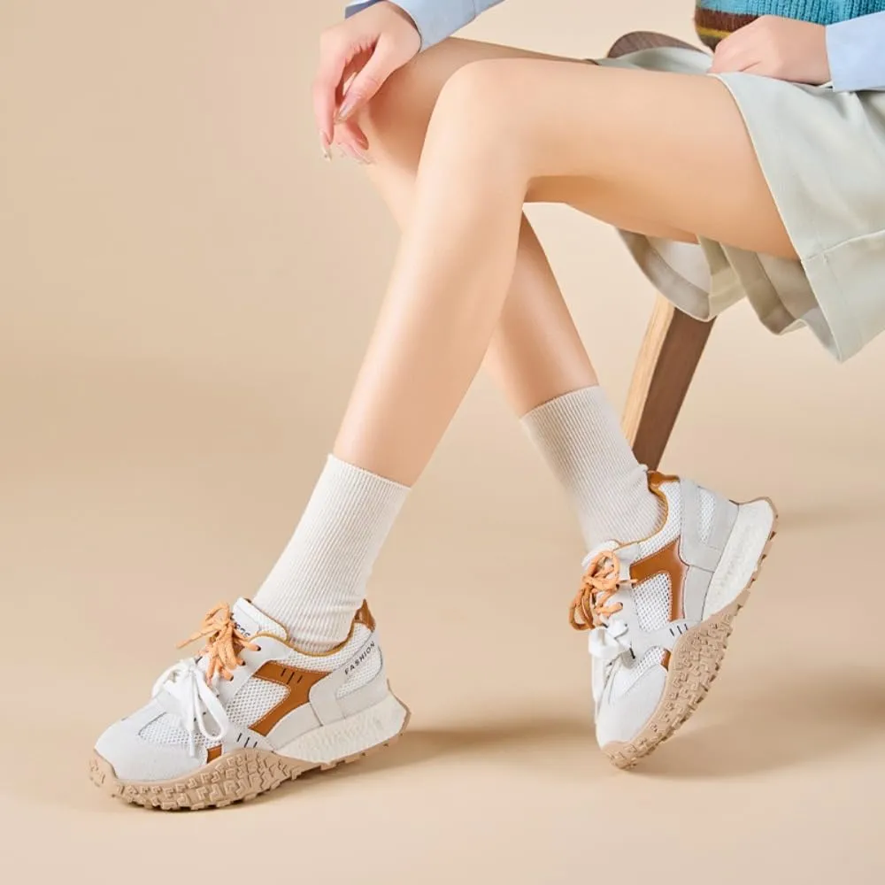 Geerta Cutecore Dad Shoes Y2K Kawaii Sneakers Casual Tennis Gym Fitness Outdoor Hiking Comfortable Chunky Platform for Women Trendy Preppy Back to School Gift for Girls Granddaughter Travel Outfits