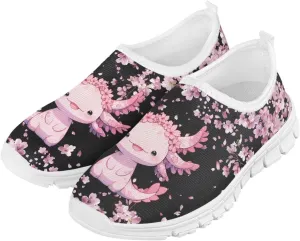 Girls Athletic Shoes Cute Kids Gym Running Slip On Shoes for Girls