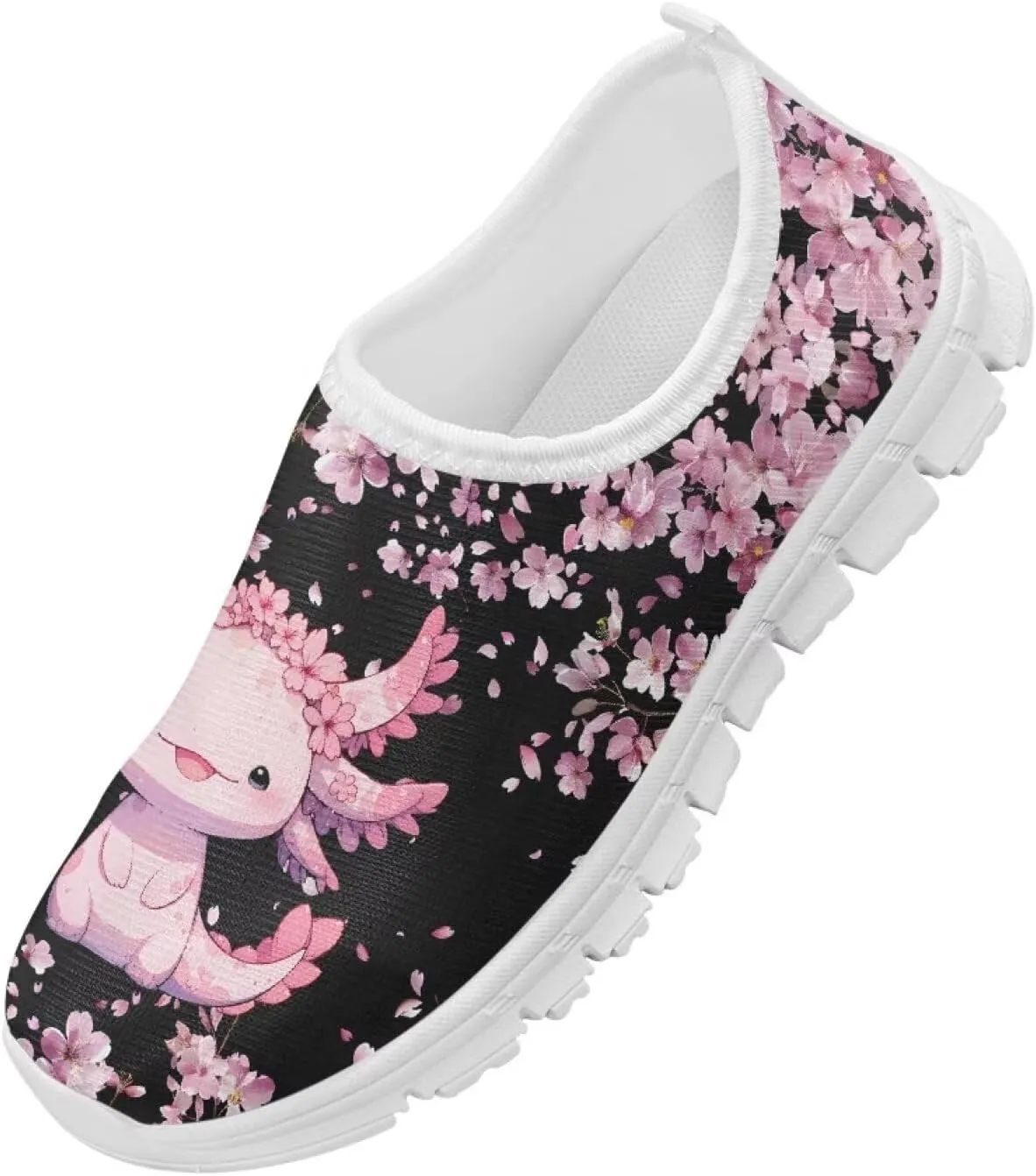 Girls Athletic Shoes Cute Kids Gym Running Slip On Shoes for Girls
