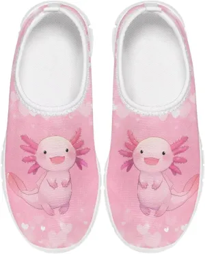 Girls Tennis Shoes Little Kids Slip On Sneakers School Running Shoes