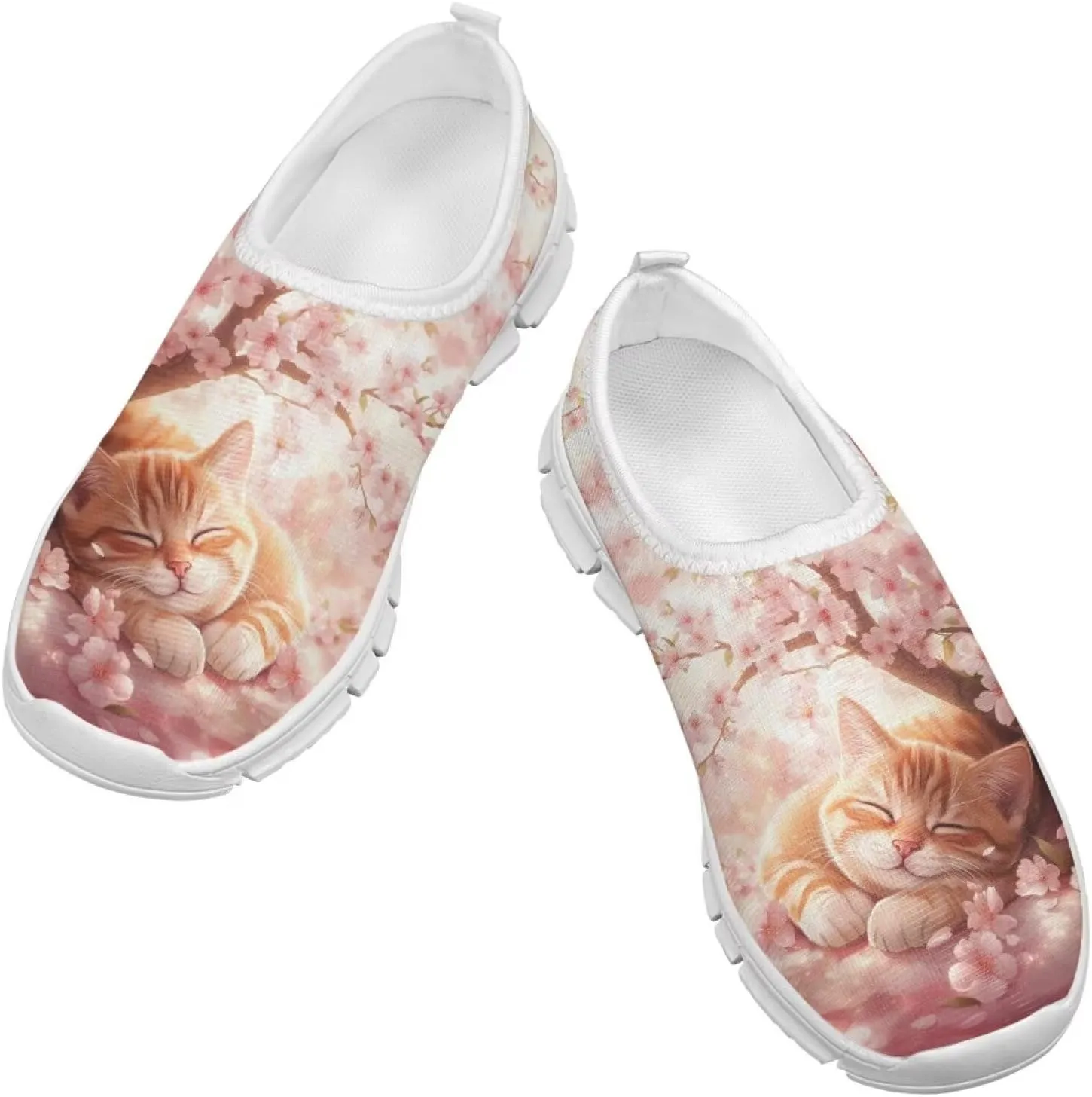 Girls Tennis Shoes Little Kids Slip On Sneakers School Running Shoes