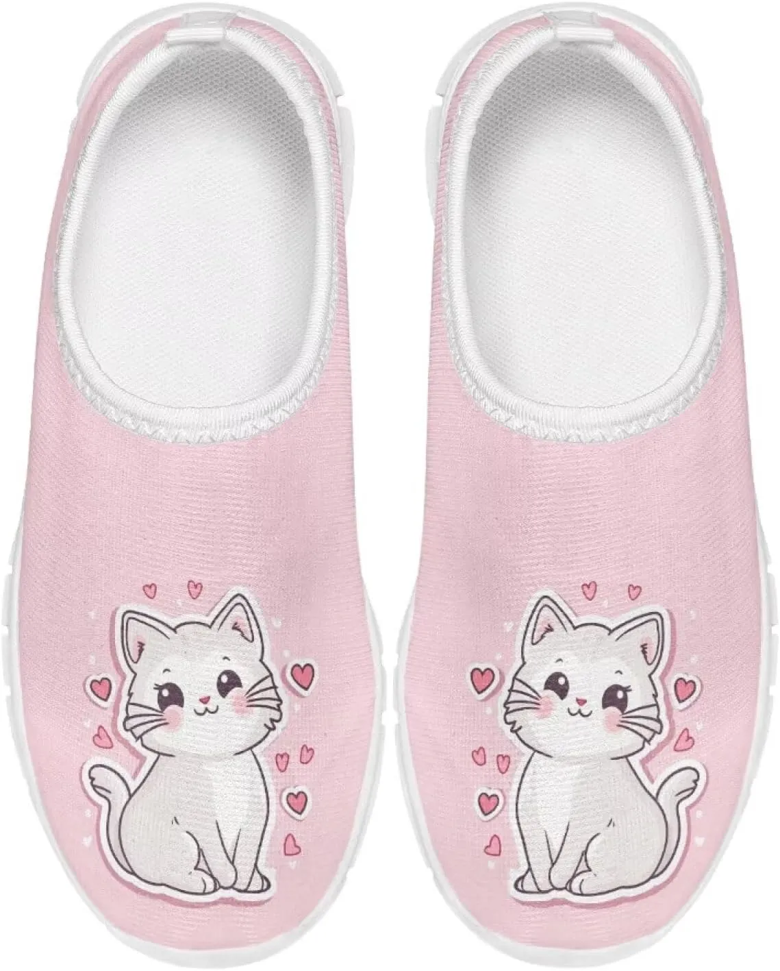 Girls Tennis Shoes Little Kids Slip On Sneakers School Running Shoes