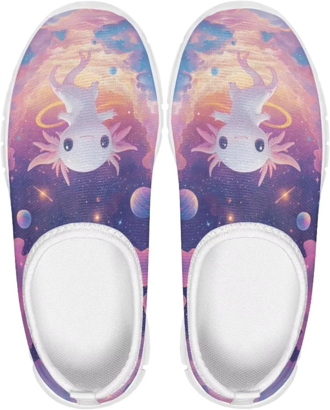 Girls Tennis Shoes Little Kids Slip On Sneakers Trendy Pattern Shoes