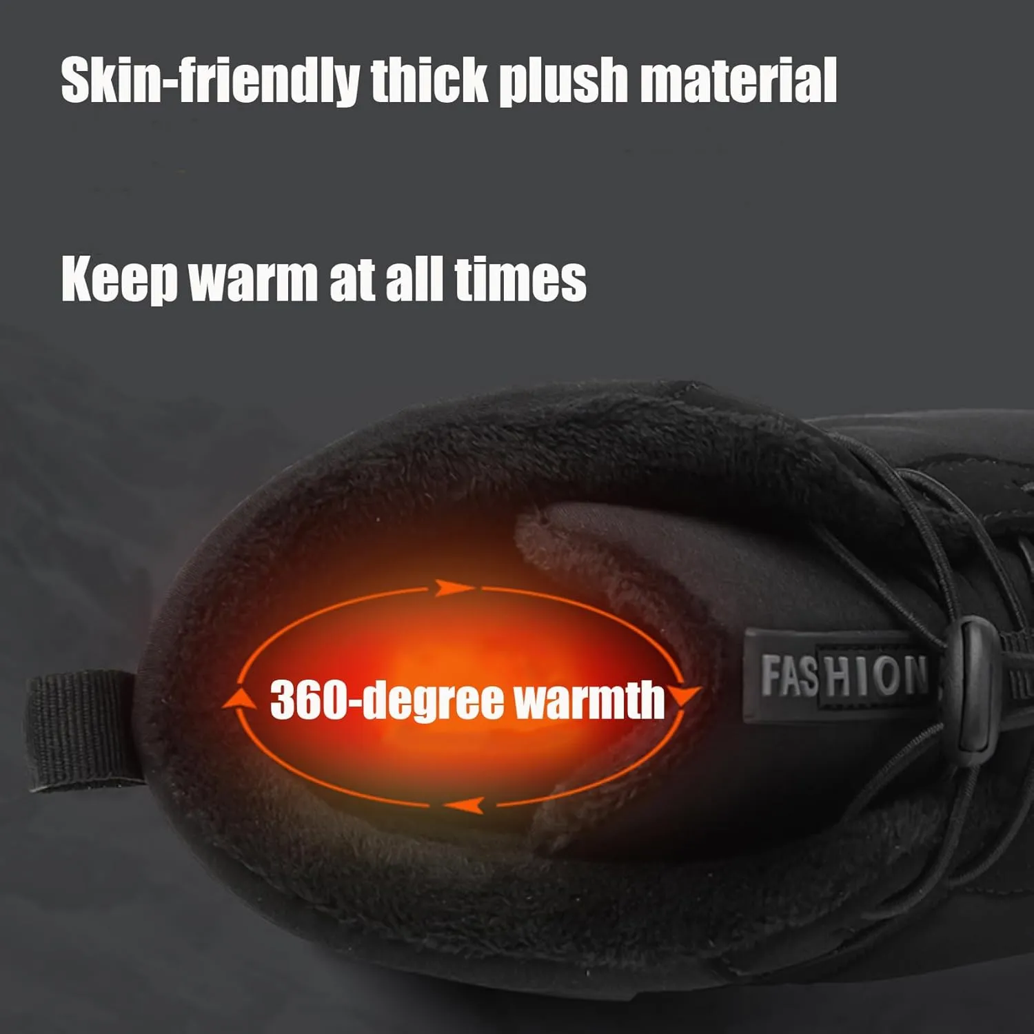 Grounded Winter Footwear for Women, Hike Winter Footwear Barefoot Womens,Wide Toe Box Shoes Waterproof Boots Sneakers