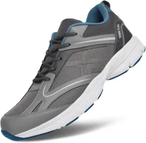 Hawkwell Men's Big Size Plus Size Casual Lightweight Walking Sneakers Sports Shoes US Size 13 14 15 16 17 18 19